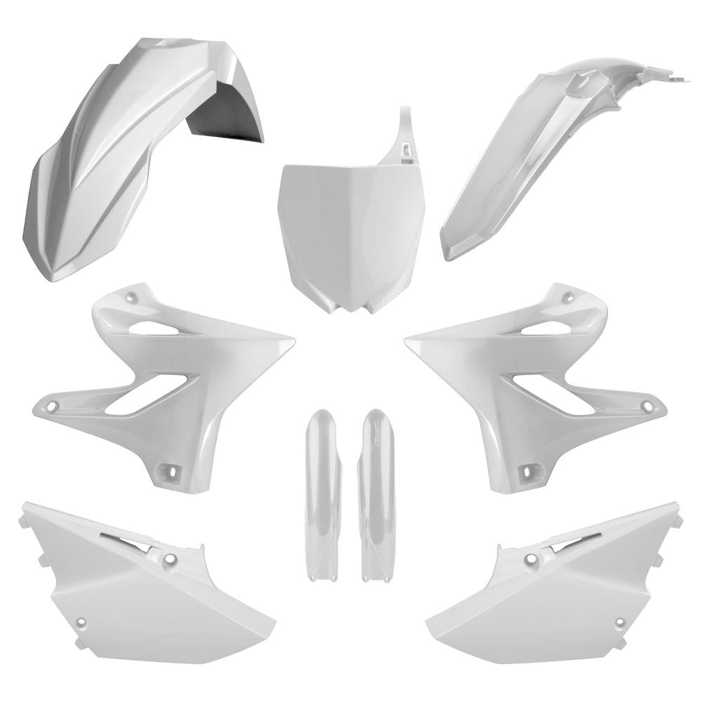 Polisport Plastics Kit For Yamaha YZ 125/250 2015-2021 White