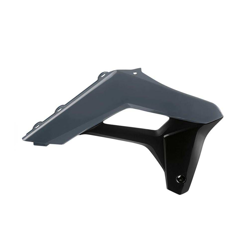 Polisport Radiator Scoops For Sherco SE-R/SE-F 2017-2024, SC/SC-F 2019-2023 Grey/black