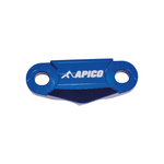 Apico Brake Hose Clamp For Yamaha WRF250 2020-2023, WRF450 2019-2023 Blue