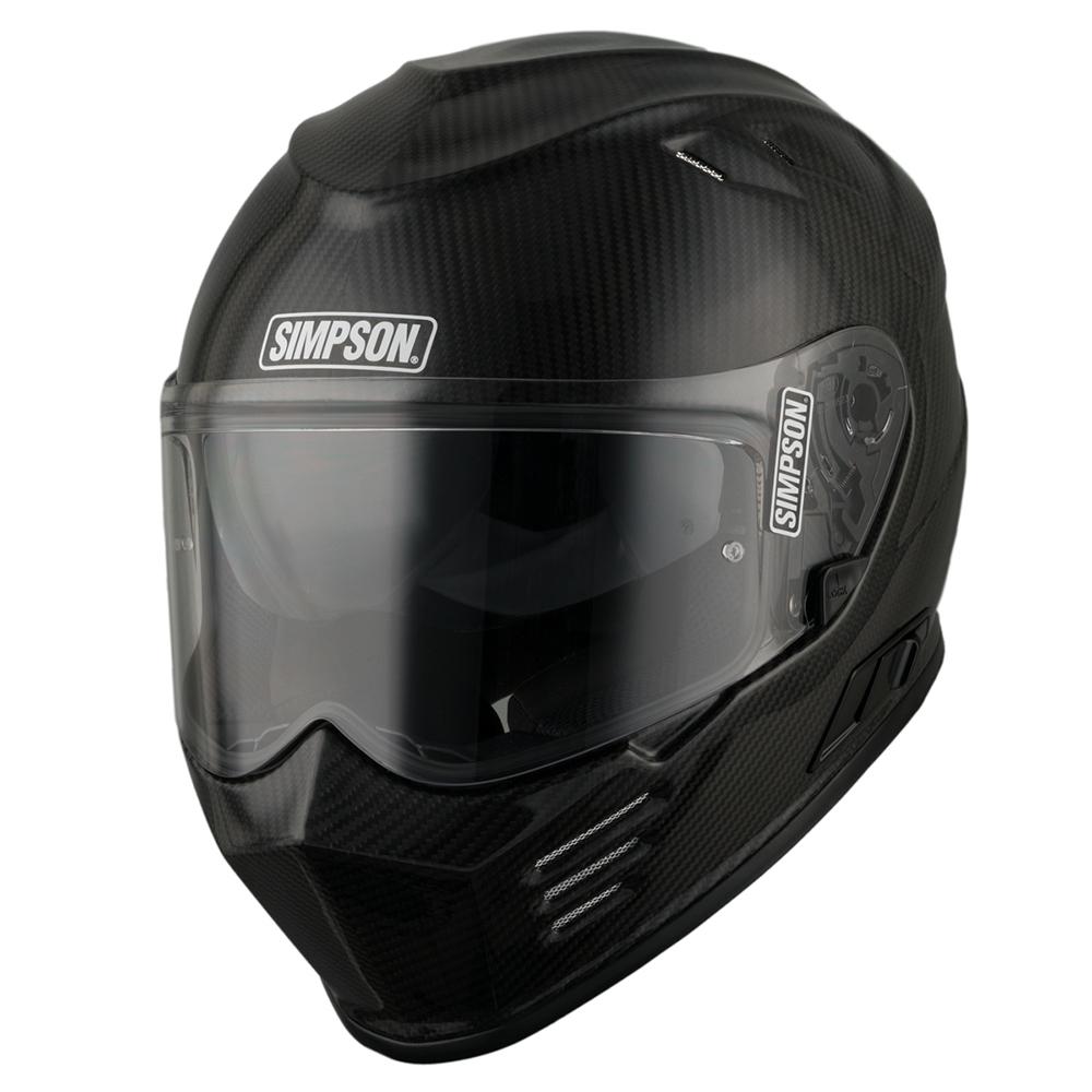 Simpson Venom ECE 22.06 Motorcycle Helmet Carbon