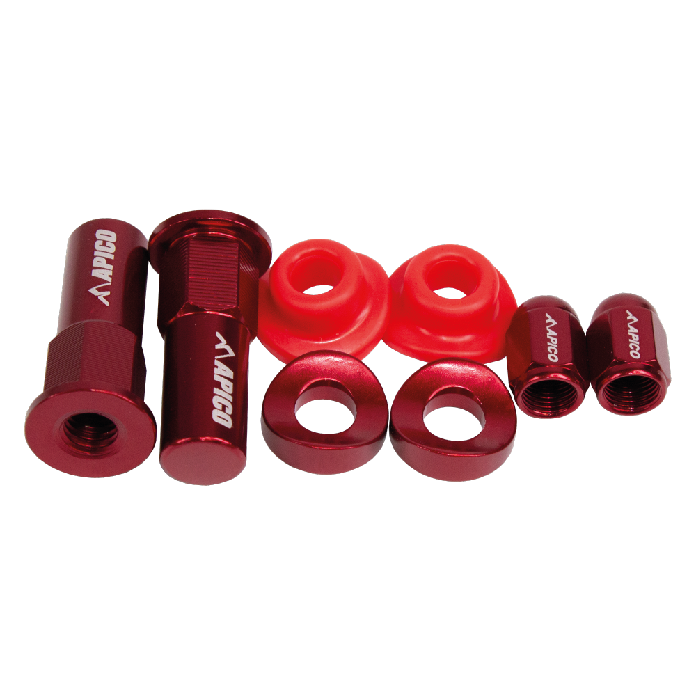 Apico Factory Wheel Bling Pack Red