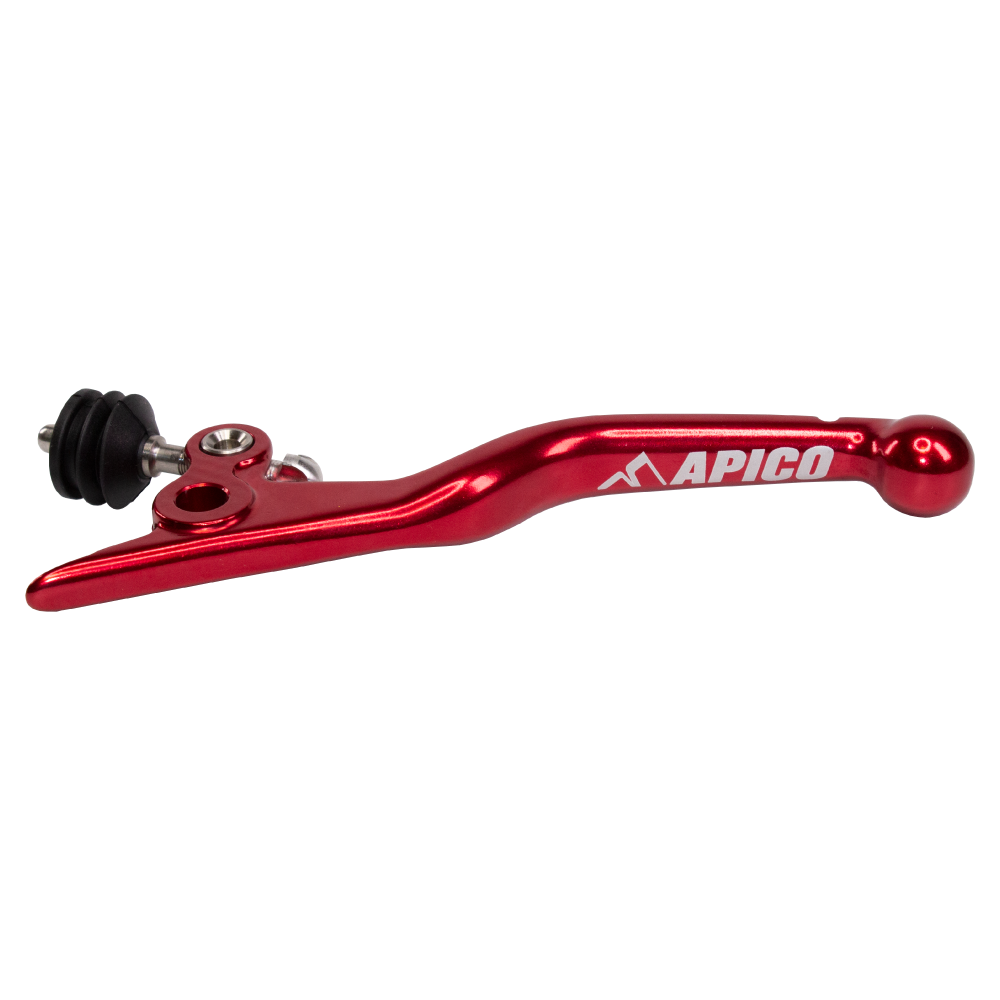 Apico Elite Clutch Lever For KTM SX65 & Husqvarna TC65 & Gas Gas MC 65/85 2014-2023, Freeride 2014-2020 Red