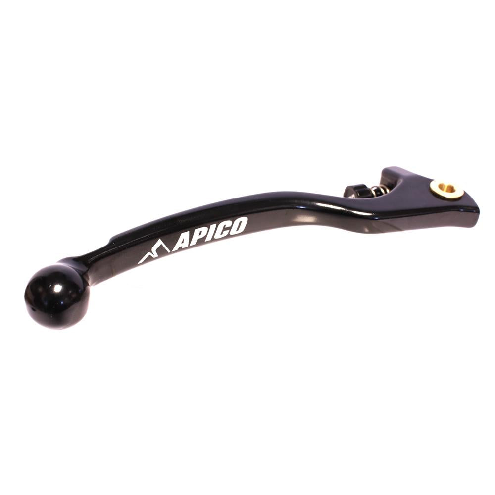 Apico Elite Forged Brake Lever Trials Braktec With Adjuster Black