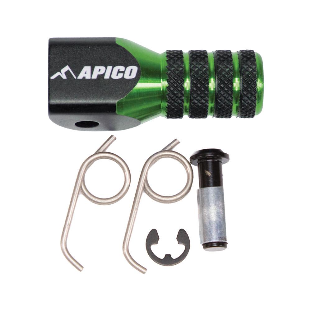 Apico Elite Gear Pedal Replacement Tip Black/green