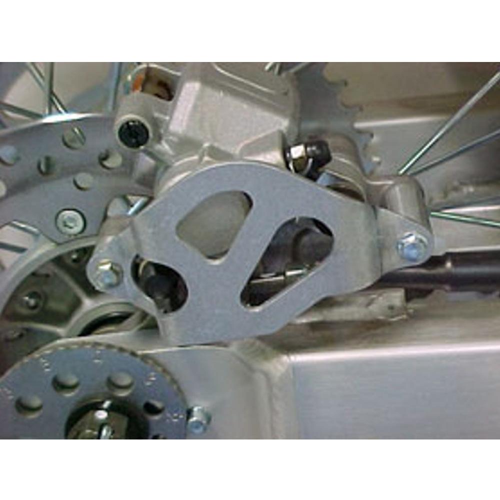 Works Connection Rear Brake Caliper Guard For Honda CR125 1995-1997, CR250 1995-1996, Suzuki DRZ400 2000-2008, RM 125/250 1996-2000, Kawasaki KLX400 2003-2004