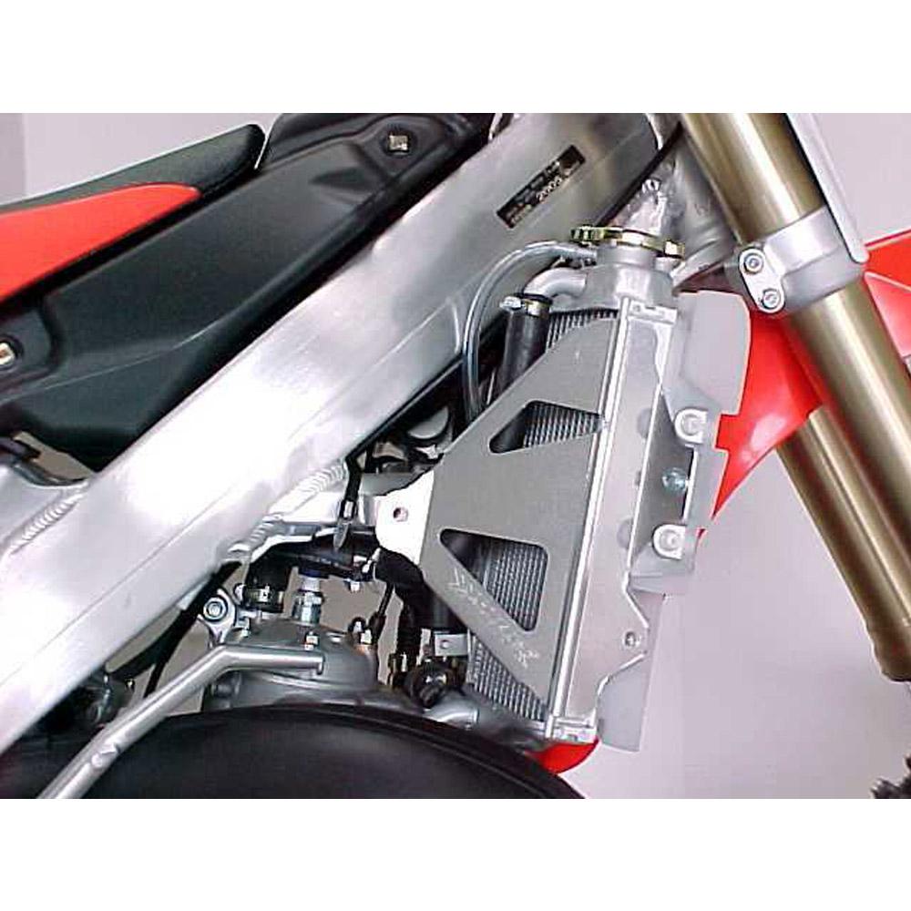 Works Connection Radiator Braces For Honda CR250 2005-2007 Silver