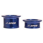 Apico Rear Wheel Spacers For Sherco SE-R 125/250/300  2014-2023, SE-F 250/300/450/500 2013-2023 Blue