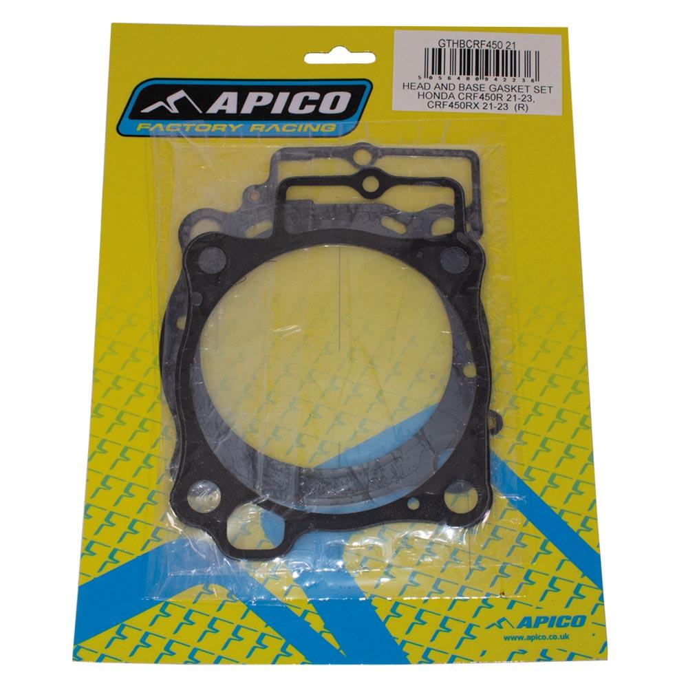 Apico Head & Base Gasket Set For Honda CRF450R 2021-2023, CRF450RX 2021-2023