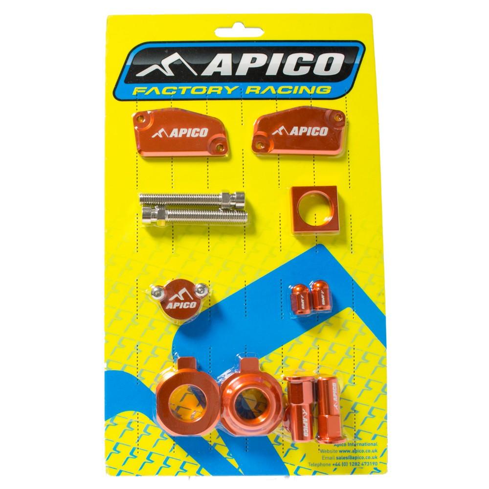 Apico Factory Bling Pack For KTM SX85 & Husqvarna TC85 2015-2020, Freeride 250-350 2012-2019 Orange