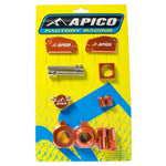 Apico Factory Bling Pack For KTM SX85 & Husqvarna TC85 2015-2020, Freeride 250-350 2012-2019 Orange