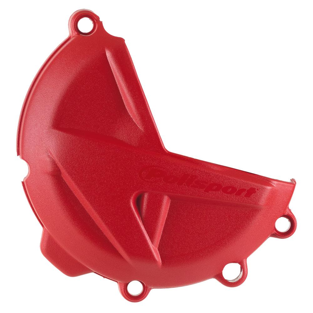 Polisport Clutch Cover Protector For Gas Gas MC-F/EC-F/EX-F 250-350 2021-2023 Red