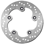 SBS Standard Round Rear Brake Disc For Kymco Agility 125 2012-2016 - Silver