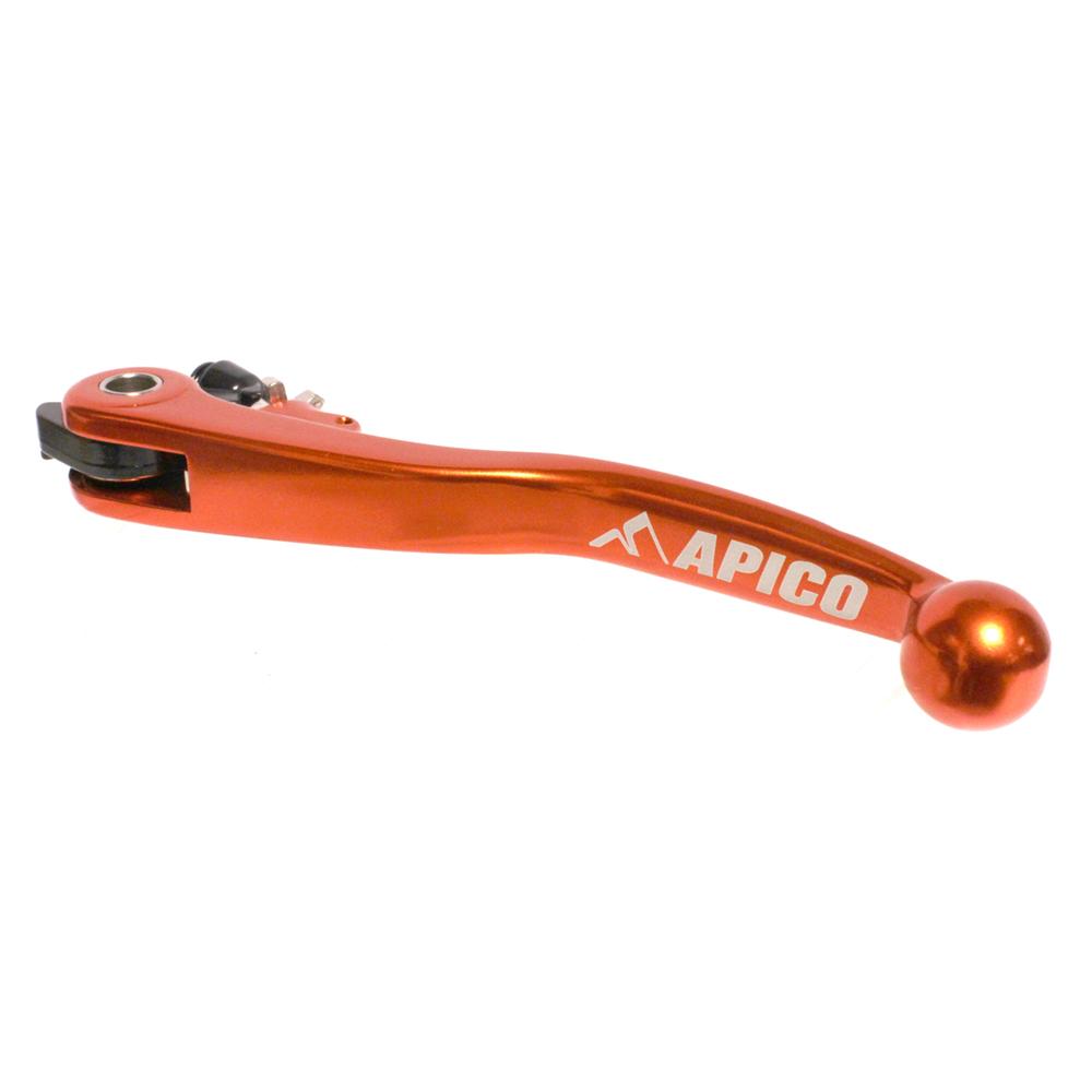 Apico Elite Magura Clutch Lever For KTM SX/EXC 125/200 2009-2015, Husqvarna TC125 2014-2021, FC 250/350/450 2016-2021 Orange
