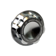 Apico Axle Nut Front M24 X 1.5 For KTM/Husqvarna SX/SXF/TC/FC 2003-2014, EXC/EXC-F/TE/FE125-701 2003-2015 Silver