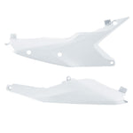 Polisport Side Panels For KTM SX/SXF 2023-2025, EXC/EXC-F 2024-2025 White