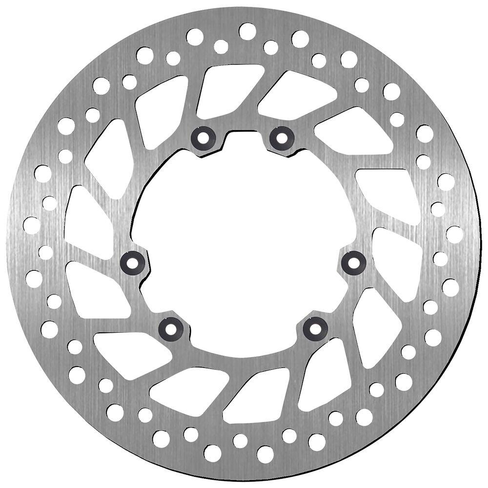 SBS Standard Round Front Left Brake Disc For Cannondale C 440 R 2003 - Silver