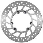 SBS Standard Round Front Left Brake Disc For Cannondale C 440 R 2003 - Silver