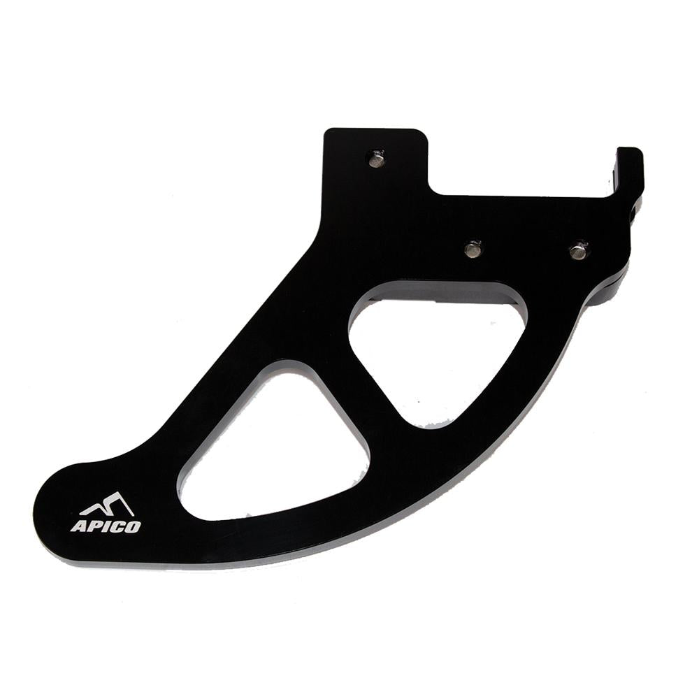 Apico Rear Braktec Brake Disc Guard For Gas Gas EC/EC-F 250/350 2021-2023, Husqvarna  TE 150/300i 2022-2023, FE 250-501 2022-2023 Black