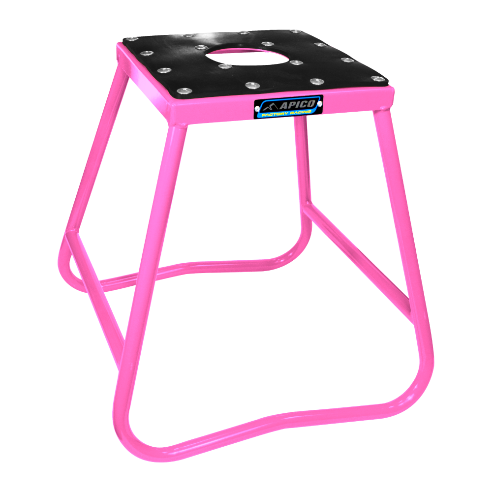 Apico Steel Box Type Paddock Stand Pink
