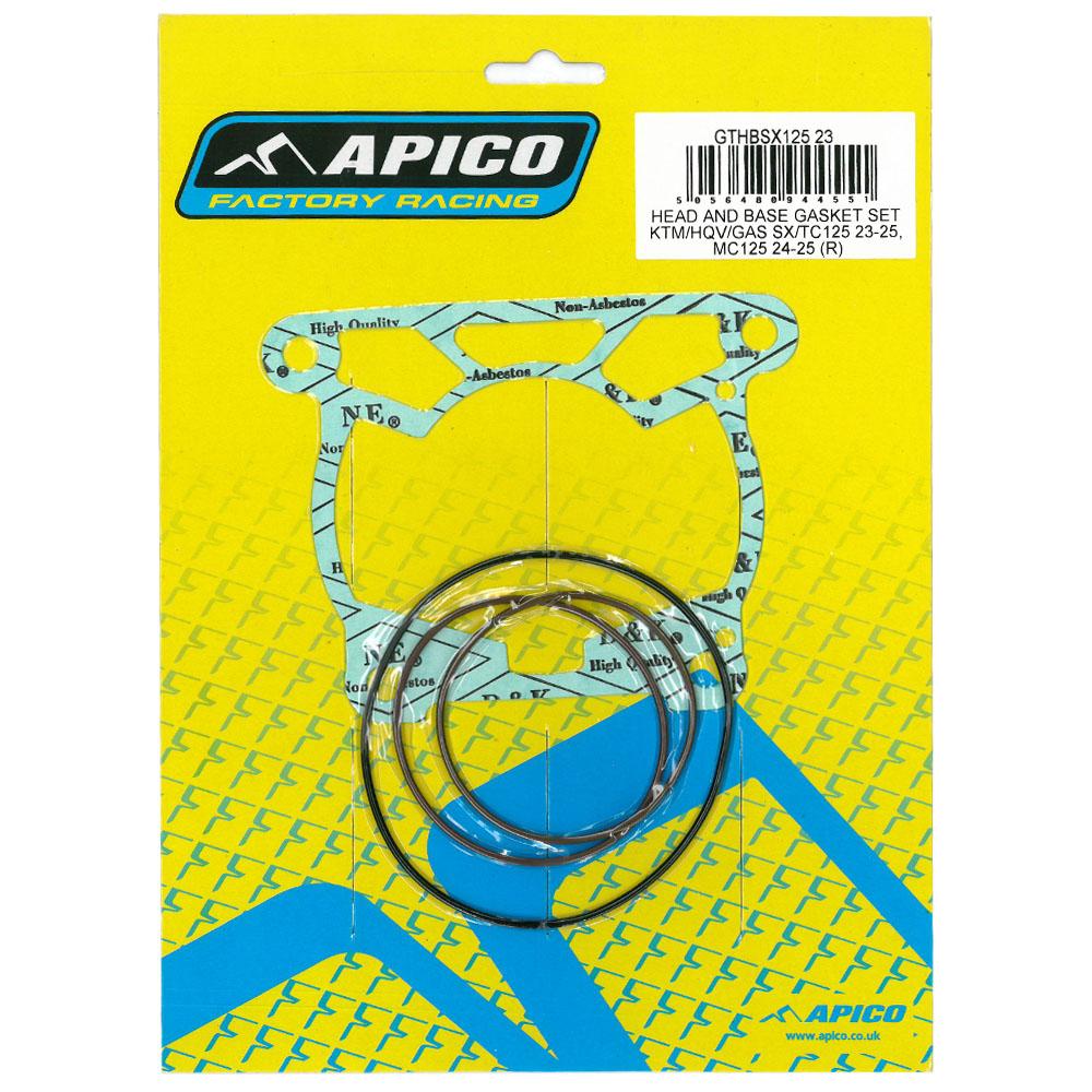 Apico Head & Base Gasket Set For KTM SX125 & Husqvarna TC125 2023-2025