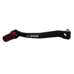 Apico Elite Gear pedal For Honda CRF250L 2013-2021, CRF300L 2021-2023 Black/Red