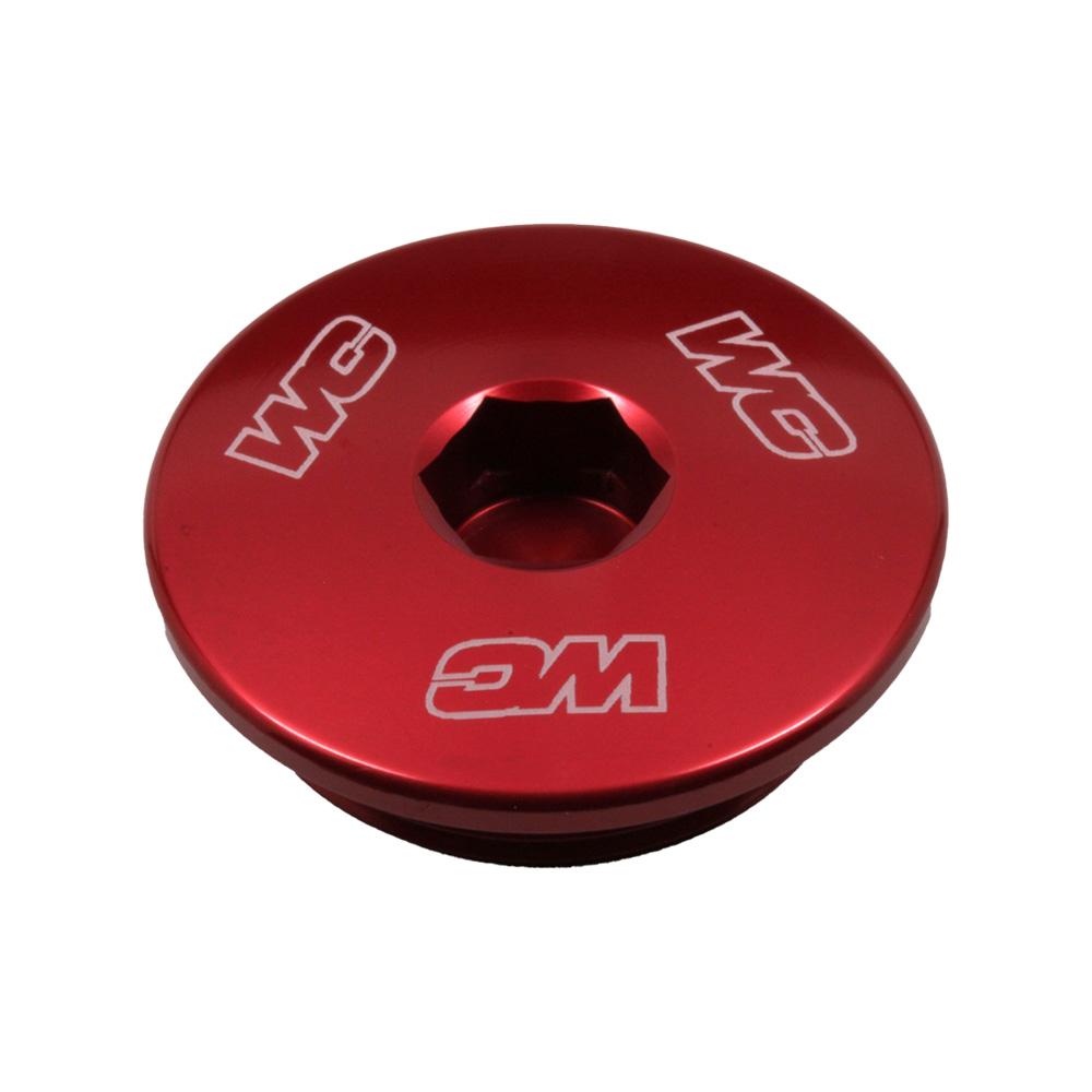 Works Connection Engine Plugs For Honda CRF450R & CRF450RX 2017-2025, CRF450X 2019-2025, CRF450L & CRF450RL 2019-2025 Red