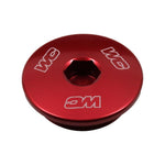 Works Connection Engine Plugs For Honda CRF450R & CRF450RX 2017-2025, CRF450X 2019-2025, CRF450L & CRF450RL 2019-2025 Red