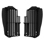 Polisport Radiator Louvres For Yamaha YZF250 2019-2023, YZF450 2018-2023, WRF250 2020-2023, WRF450 2019-2023 Black