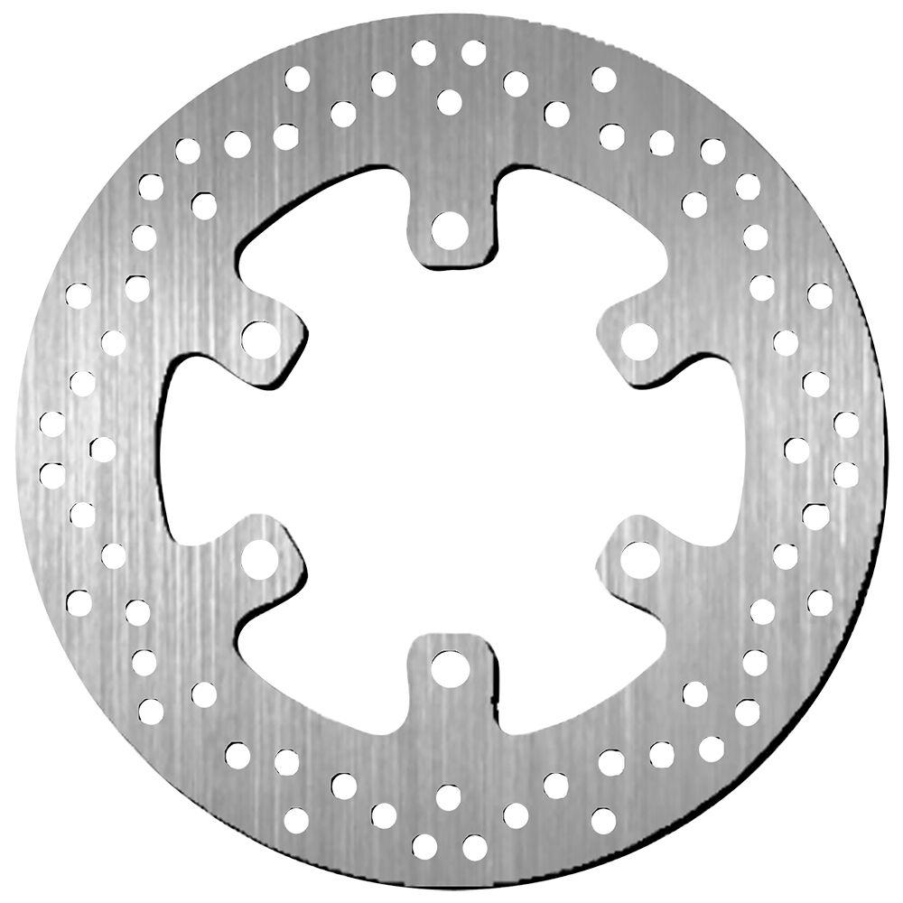 SBS Standard Round Rear Brake Disc For BMW G 650 X-Challenge 2007-2009 - Silver