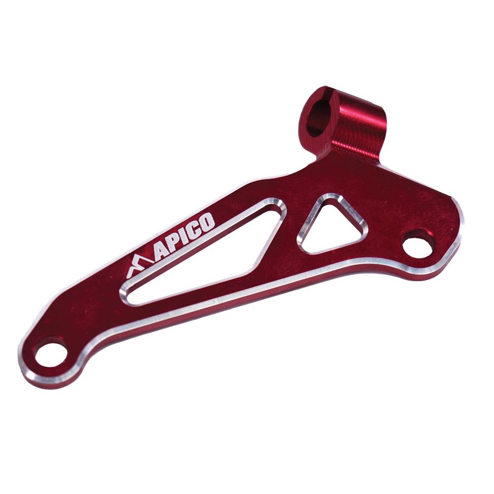Apico CNC Clutch Cable Guide For Honda CRF250R 2014-2017 Red