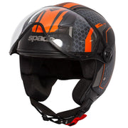 Spada Hellion Arrow Black Orange Helmet