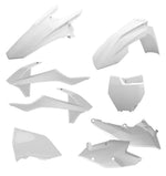 Polisport Plastics Kit For KTM EXC250 2017 - White