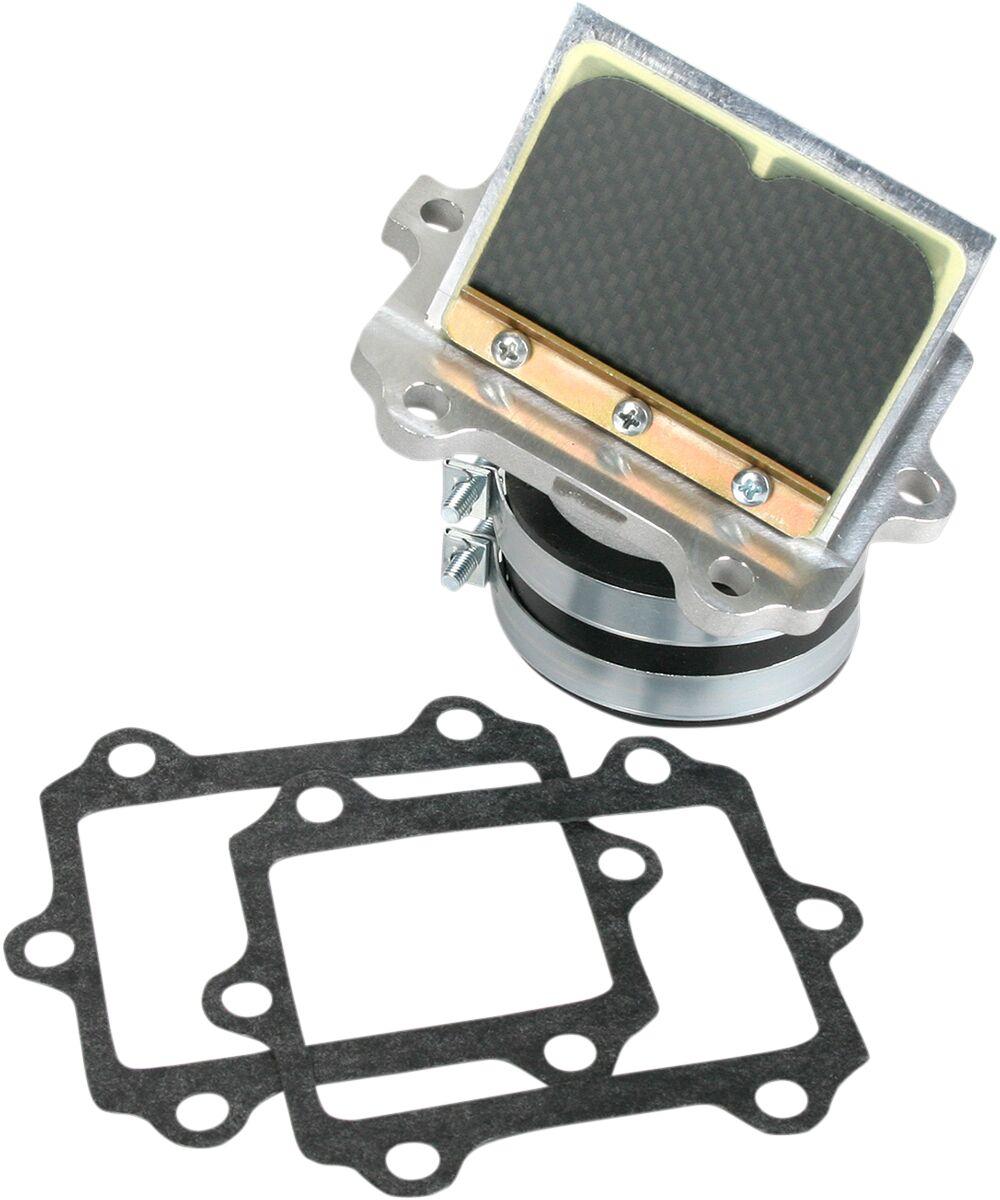 Boyesen Rad Valve Reed Cage Assembly For Suzuki RM 250 1990-1992 - Black/Silver