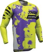 Thor Launchmode Bleach Jersey - Acid/Black/Grey/Purple