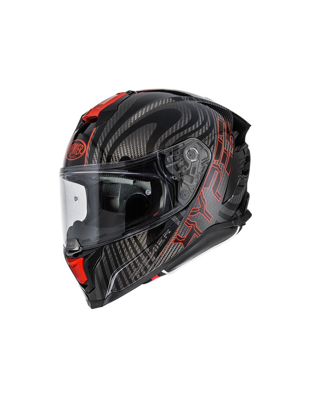 Premier Hyper Carbon PS Helmet - Black/Red