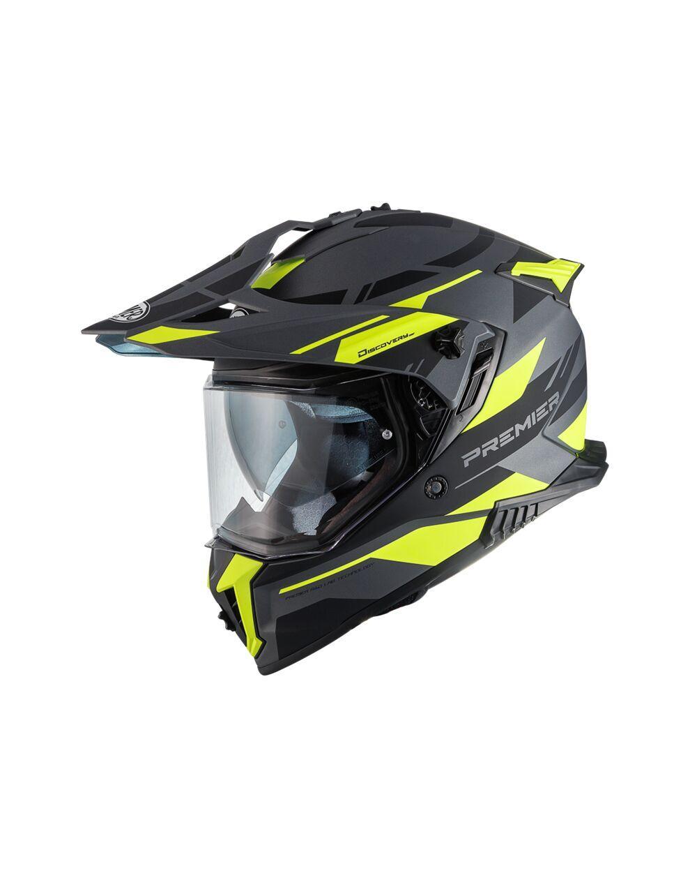 Premier Discovery EA Helmet - Black/Yellow