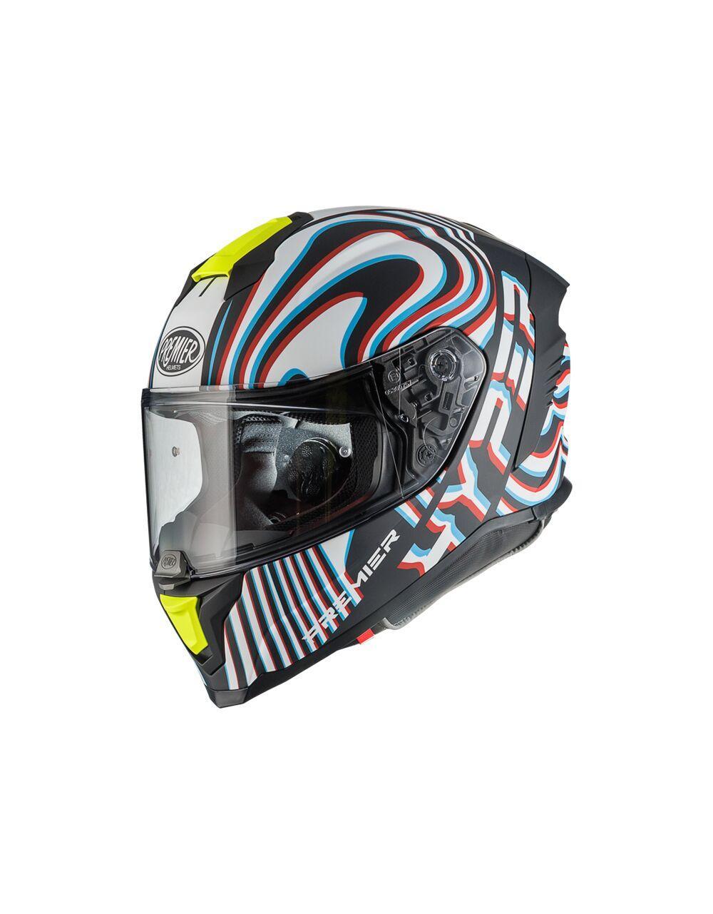 Premier Hyper PS Helmet - Black/Blue/Red/White