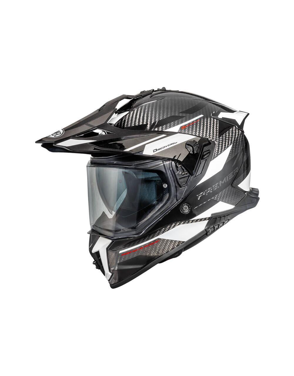 Premier Discovery Carbon EA Helmet - Grey/White