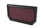 K&N Universal Clamp On Air Filter For Aprilia RS 660 2020-2024 - Black Red