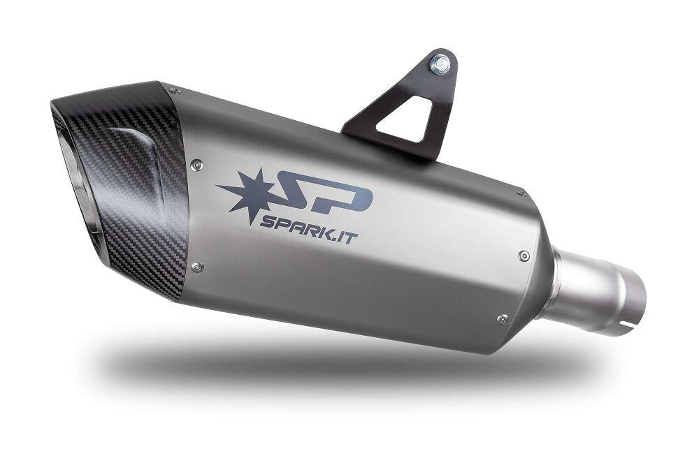 Spark FIGHTER EVO Silencer For BMW R 1300 GS ABS 2023-2026 Right Titanium Look