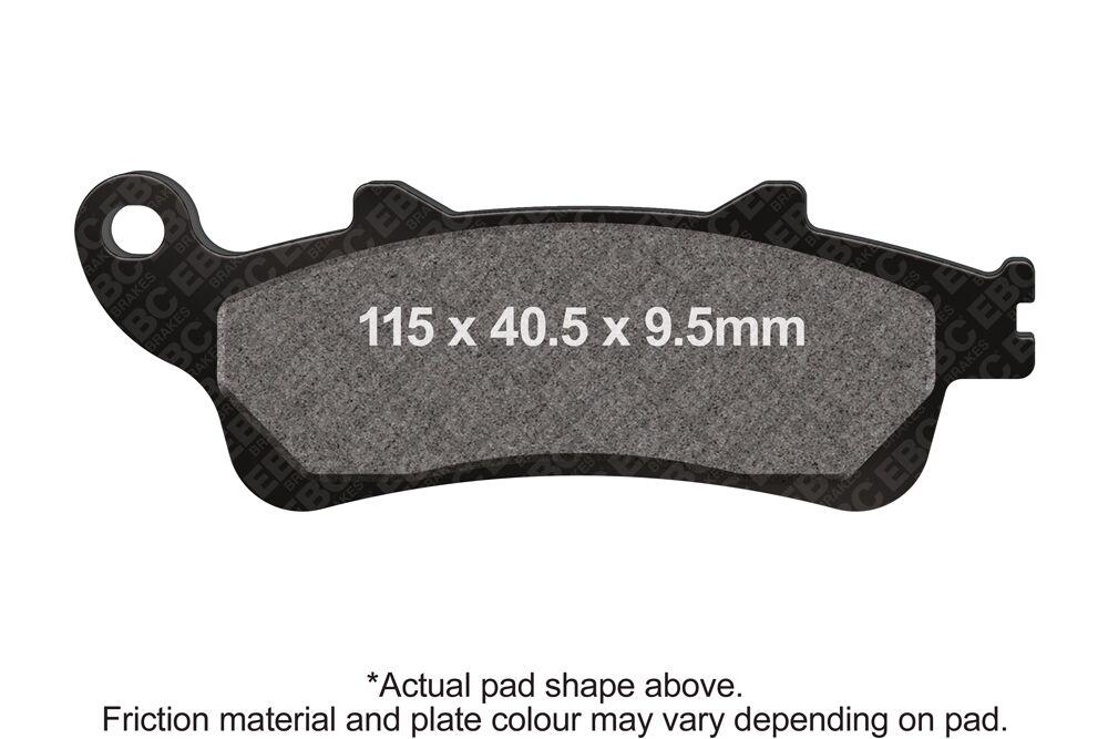 EBC SFAC Carbon Series Scooter Brake Pads For Honda FES 125 Pantheon 1998-2007 Front