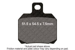 EBC Extreme Performance Sintered "EPFA" Brake Pads For Ducati 1098 2007-2008 Rear