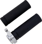 Drag Specialties Throttle Assembly For Harley Davidson FL 1200 1973-1977 - Black Chrome