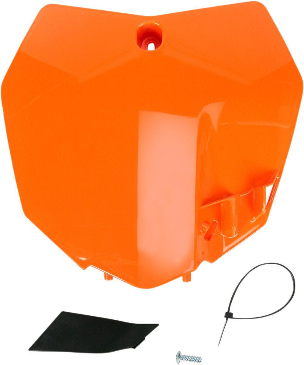 UFO Front Number Board For KTM  SX125 2013-2015 - OEM Orange