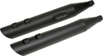 Drag Specialties Slashdown Silencers For Harley Davidson FLHR 1340 1995-1998 - Black