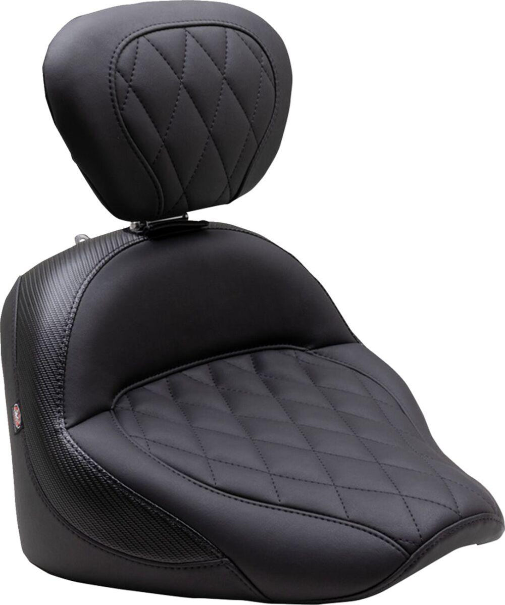 Mustang Standard Touring Solo Seat For Indian Chief 111 ABS 2022-2026 - Black
