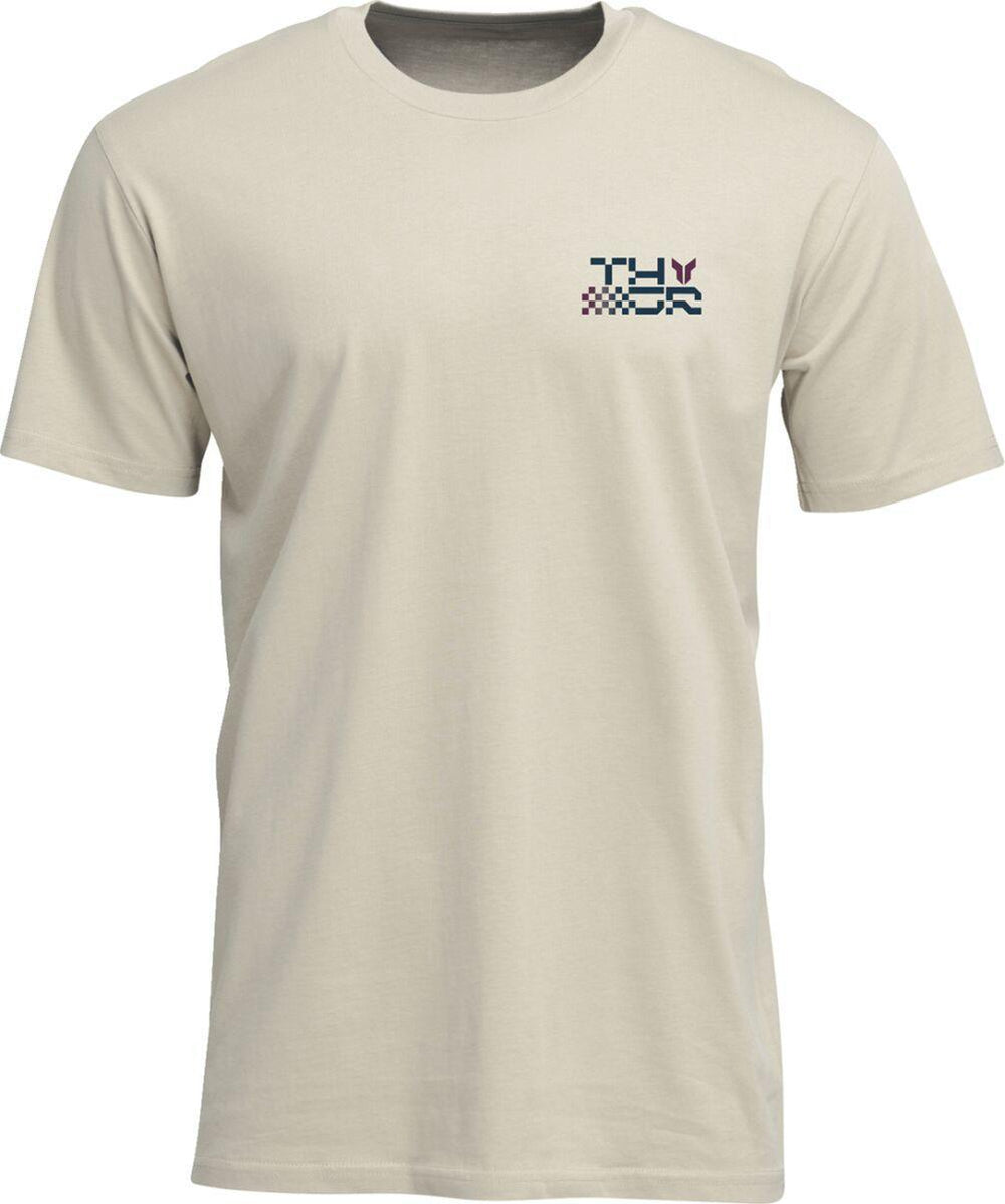 Thor Mens Adult Vantage T-Shirt - Cream