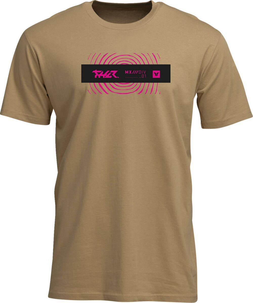Thor Mens Adult Mind Control T-Shirt - Caramel