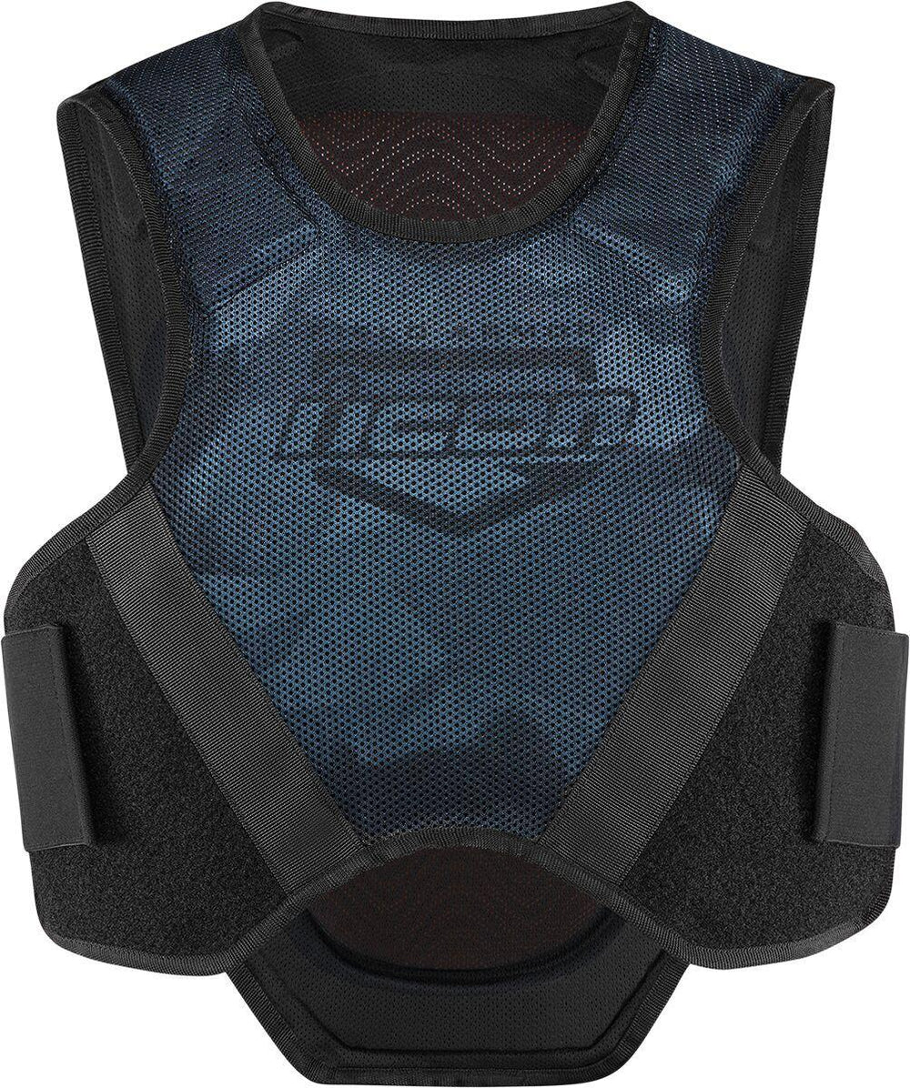 Icon Field Armor Softcore Vest - Black/Blue