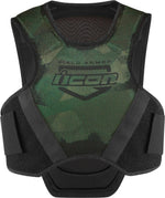Icon Field Armor Softcore Vest - Black/Green